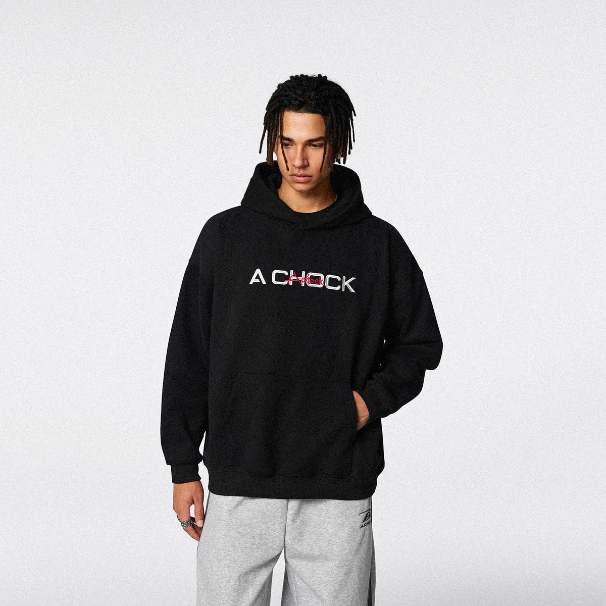 Floral Embroidered Hoodie