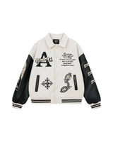 Gothic style Embroidered Baseball Jacket
