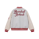 Heavyweight Streetwear Vintage Baseball Jacket