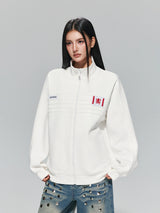 Retro Badge Streetwear Jacket
