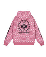 Streetwear Gothic letter print hoodie
