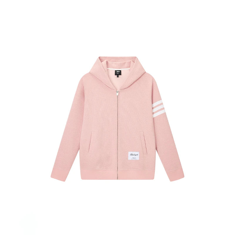 Textured Waffle Hoodie