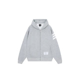 Classic Striped Zip-up Hoodie