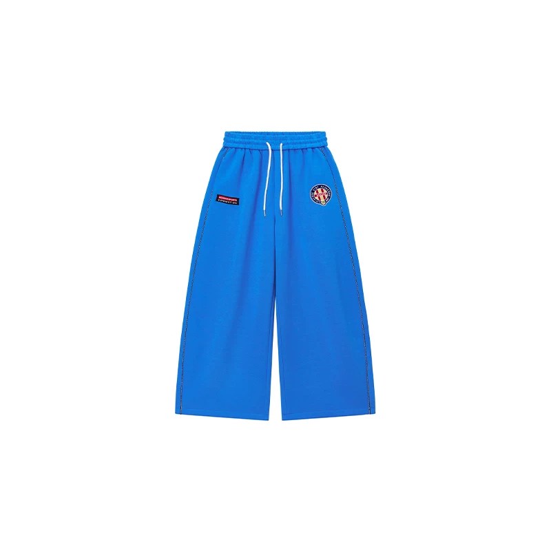 Y2K Letter Print Sweatpants Loose Fit Straight Leg Casual Pants