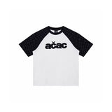 Korean-style polka-dot long-sleeve T-shirt