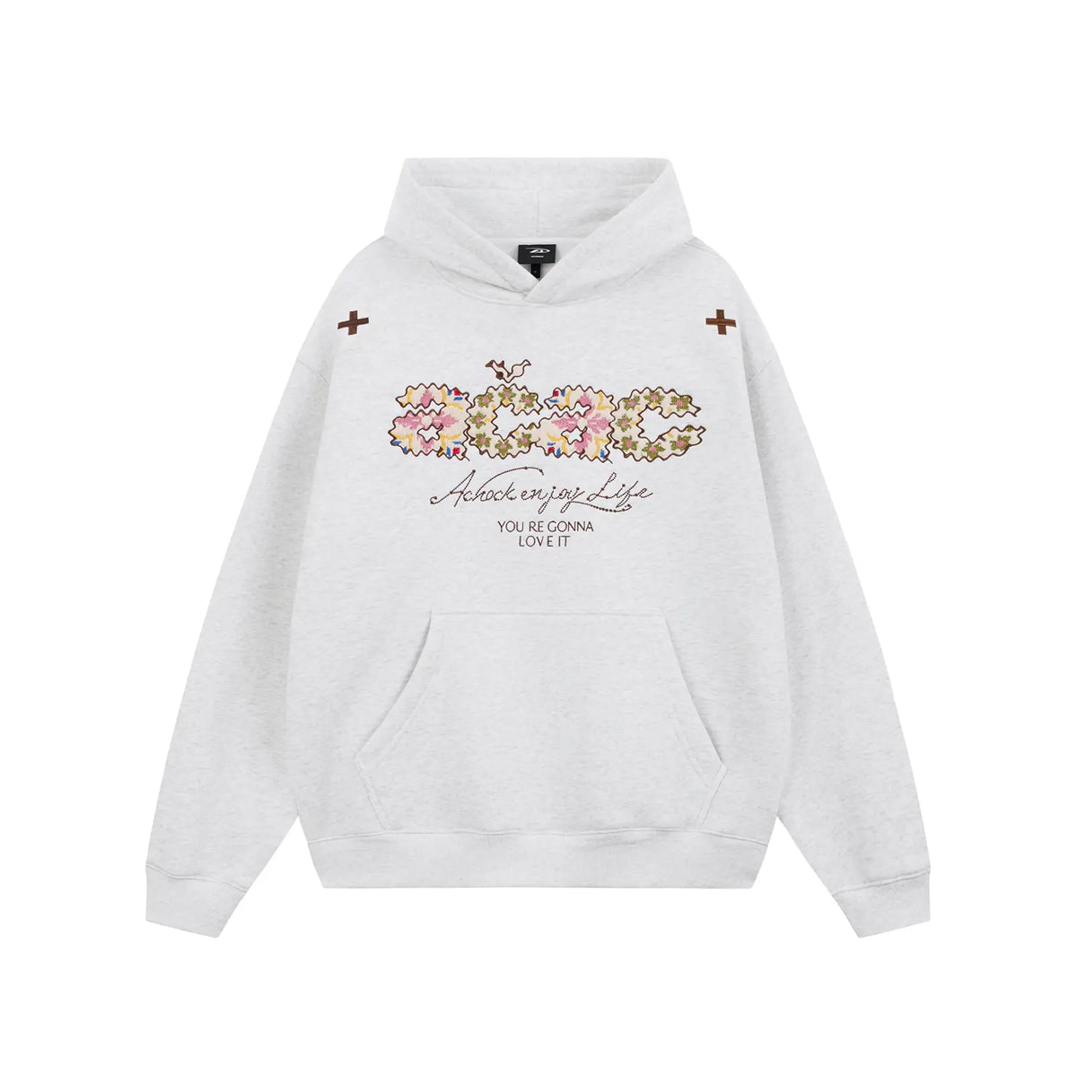 ACAC Series Embroidered Graphic Hoodie