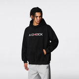 Floral Embroidered Hoodie